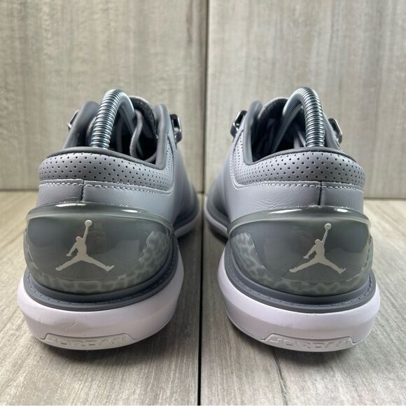 NEW Jordan ADG 4 Golf Wolf Grey Athletic Sneaker Cleats dm0103-010 Men’s Size 8 - Picture 7 of 10